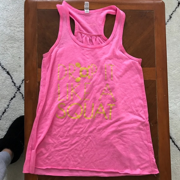 Tops - Orangetheory OTF pink tank top